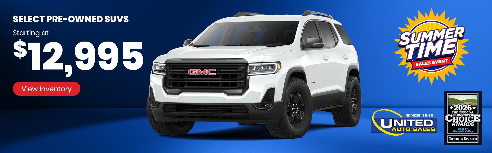 Shop Select Pre-Owned SUVs Starting at $12,995 in Yorkville!