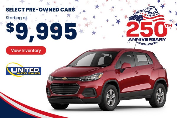 Shop Select Pre-Owned Cars Starting at $9,995 in Yorkville!